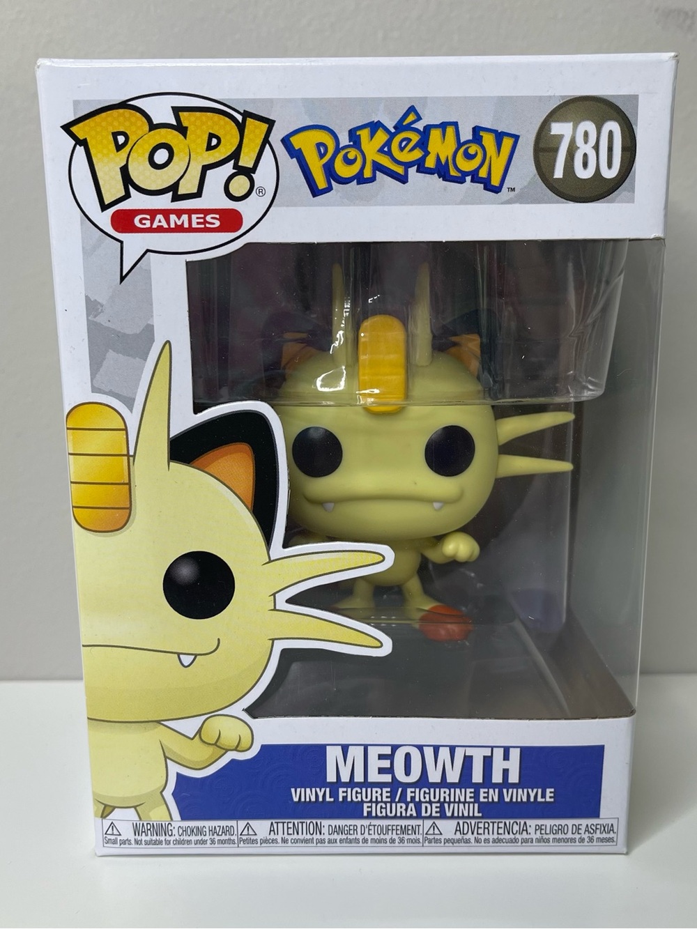 Funko Pop! Vinyl Figure: Pokemon Meowth #780